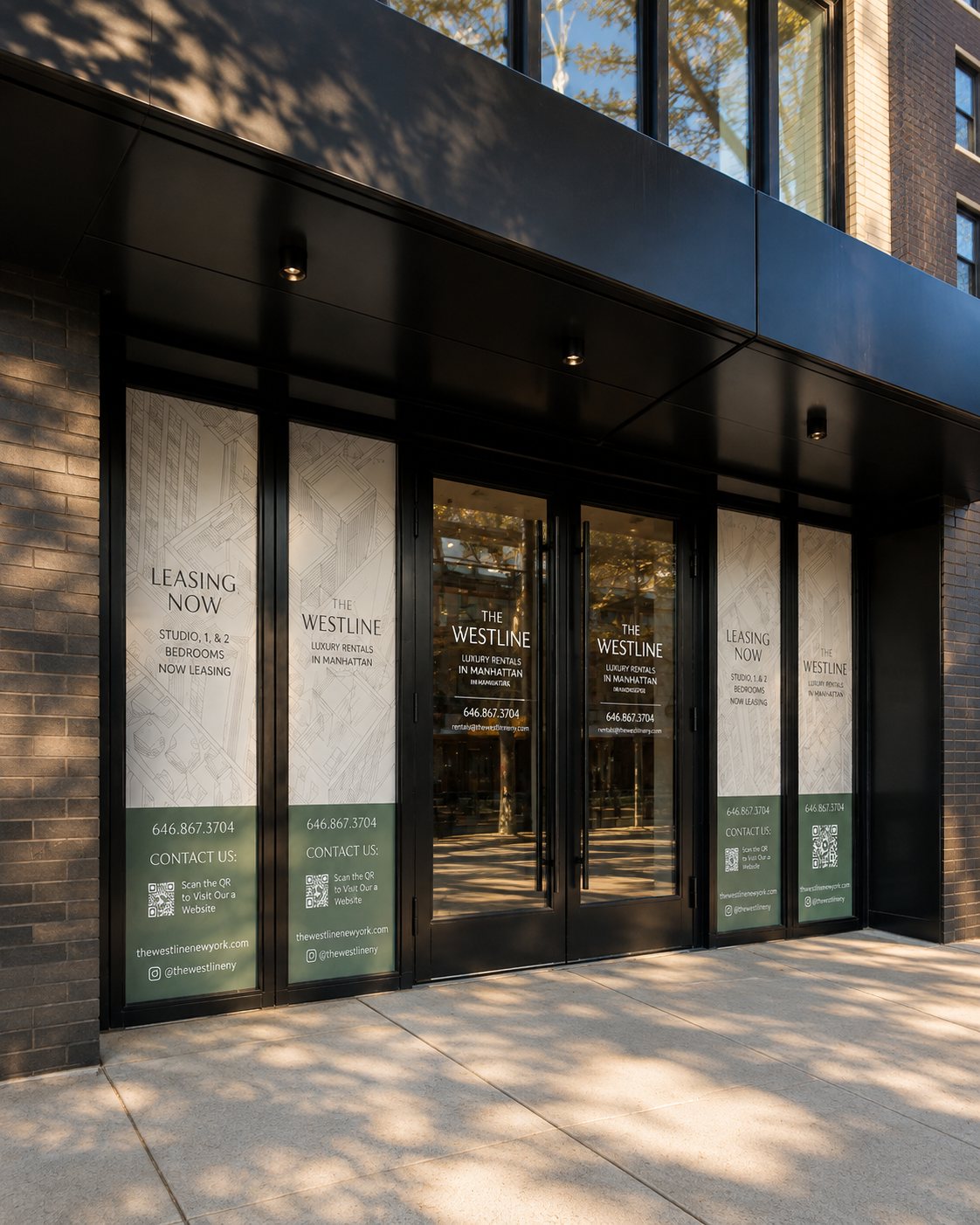 Entry wrap, angled, The Westline