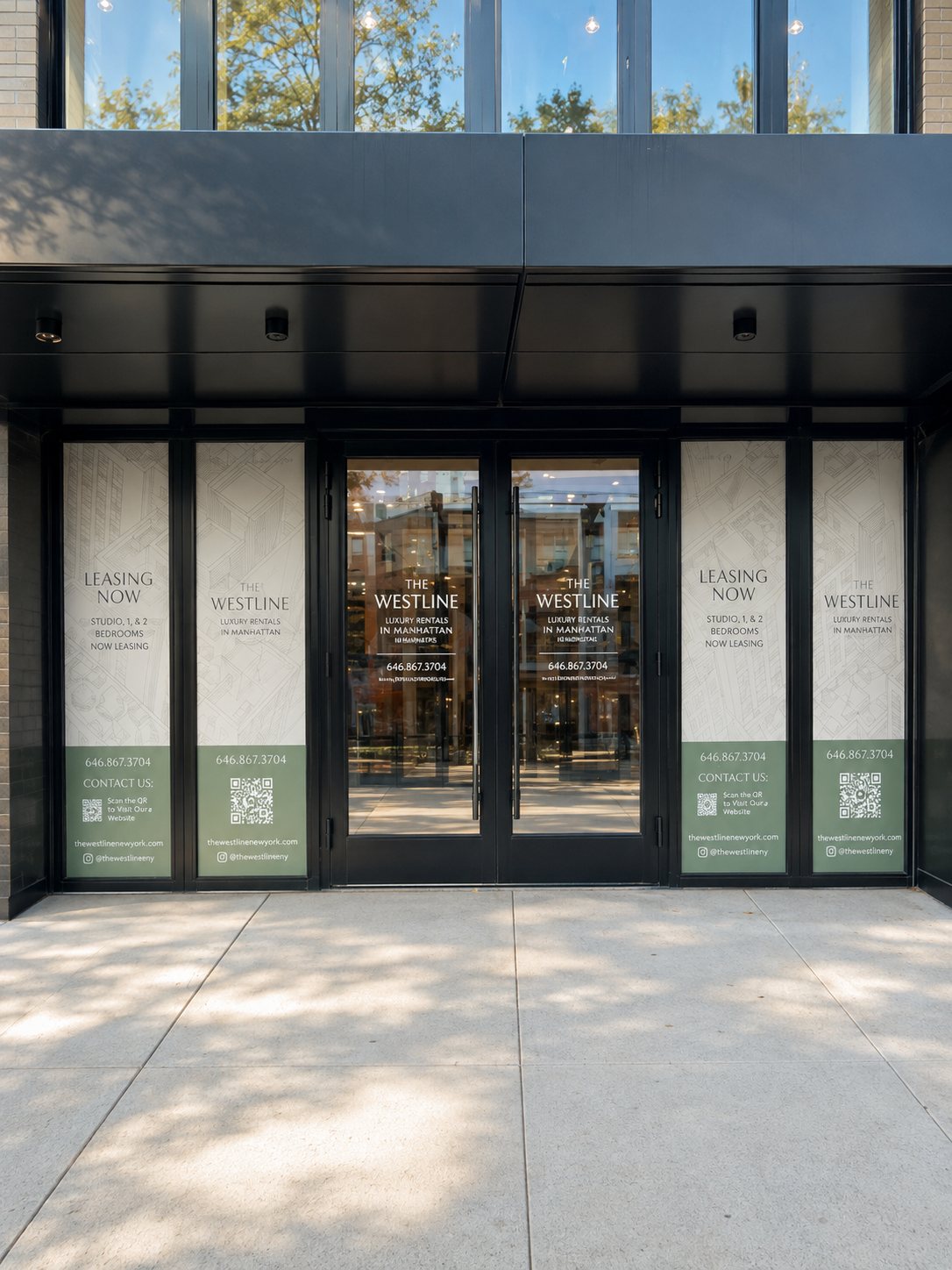 Entry wrap, The Westline